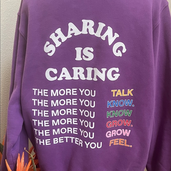 Madhappy Local Optimist Hotline Purple Hoodie - Picture 6 of 11